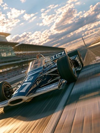 Formula Racing Car Photography Poster.