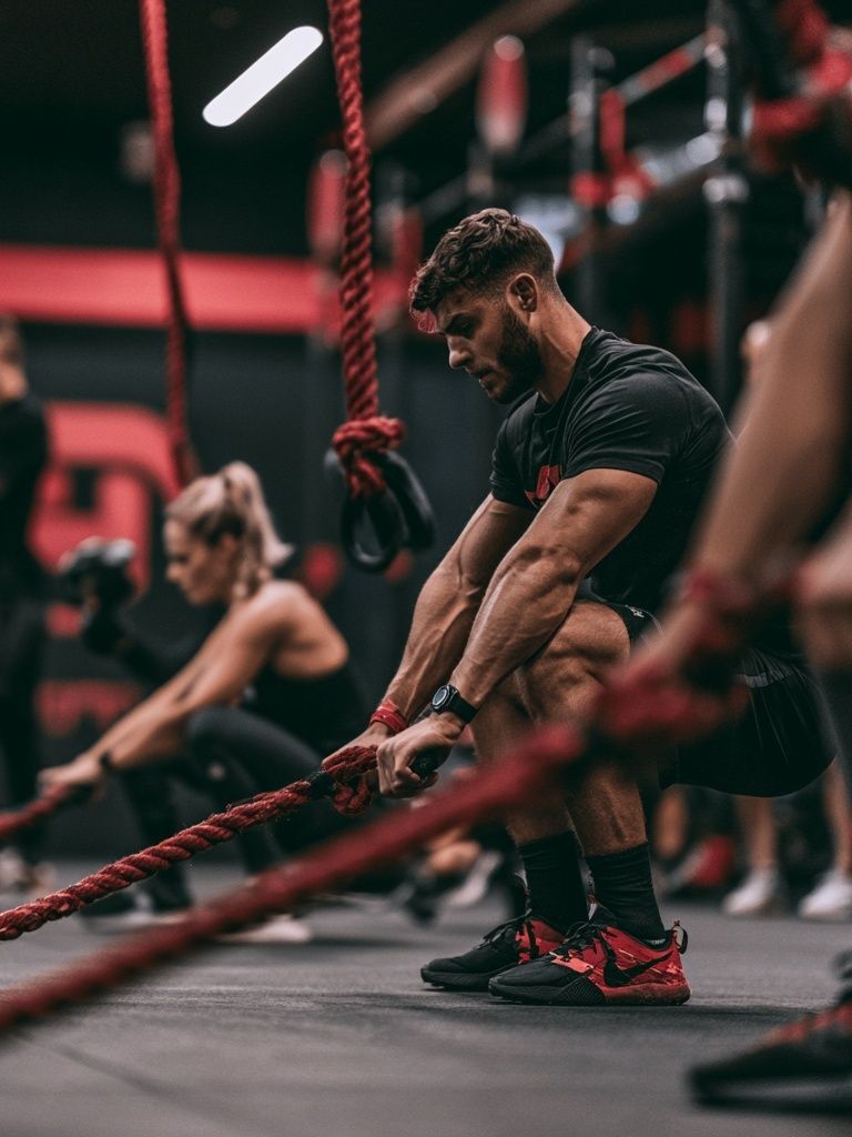 CrossFit Training Photography Poster. poster detail