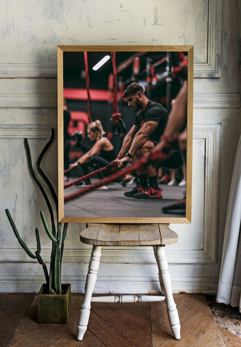 CrossFit Training Photography Poster. room preview