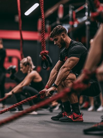 CrossFit Training Photography Poster.