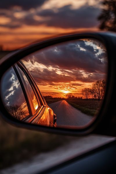 Sunset Reflection — Photography Print. poster print