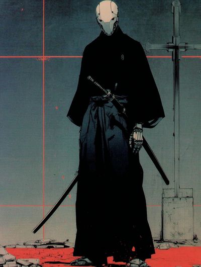 Samurai Robot — Anime Print