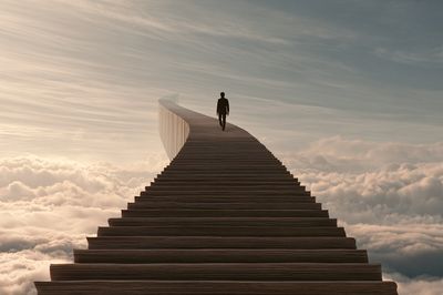 Stairway to the Clouds Print.