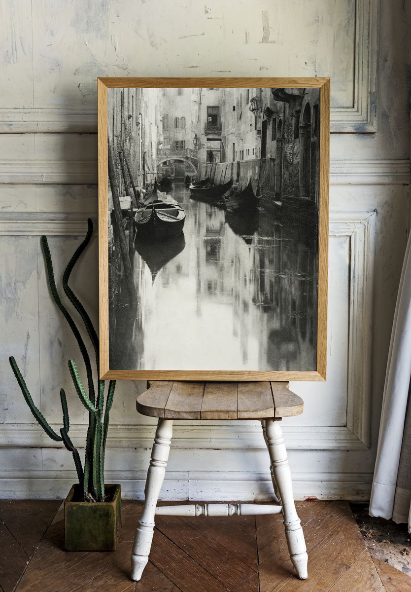 Venetian Canal (1894) Alfred Stieglitz. — room view 1