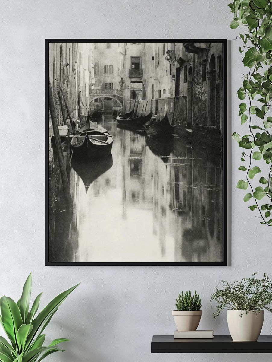 Venetian Canal (1894) Alfred Stieglitz. — room view 4