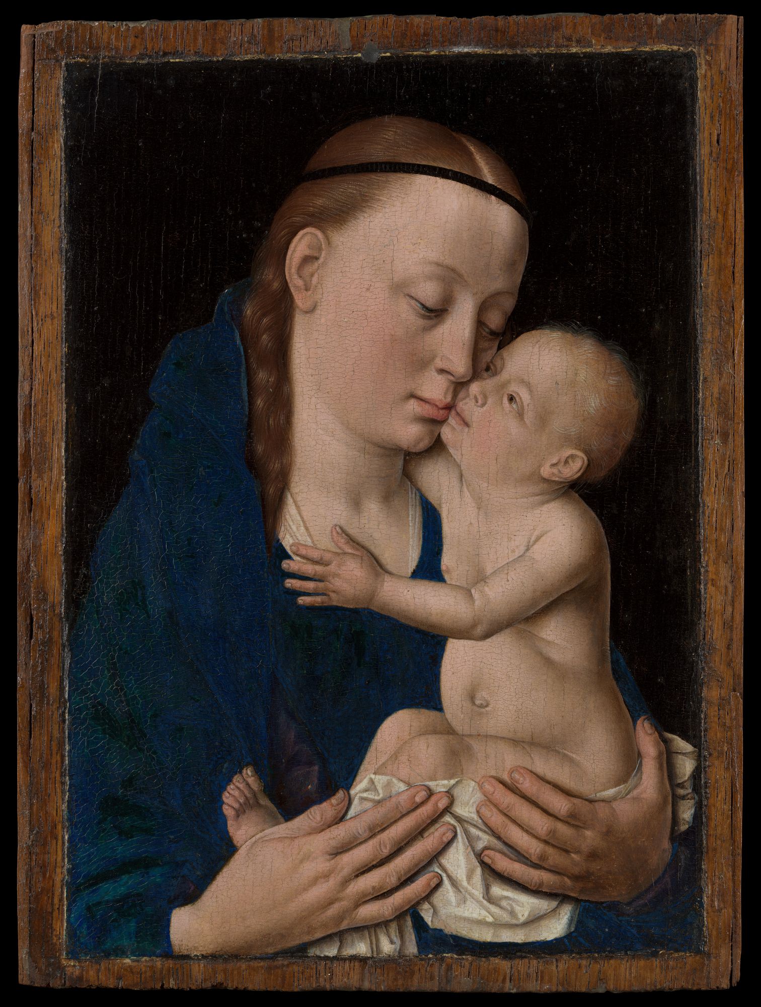 Virgin and Child by Dieric Bouts — Art Print. poster — fine-art art