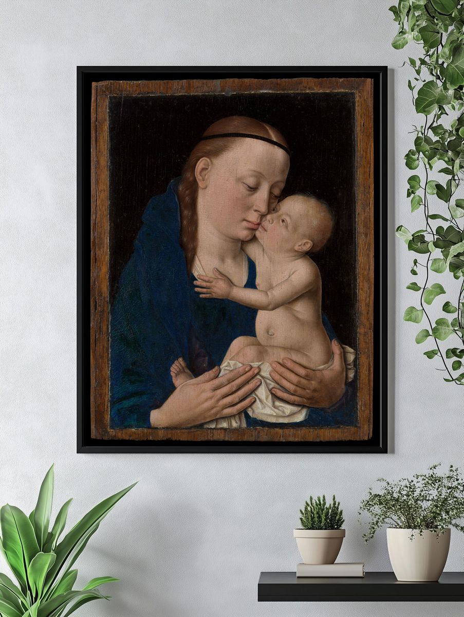 Virgin and Child by Dieric Bouts — Art Print. — room view 4