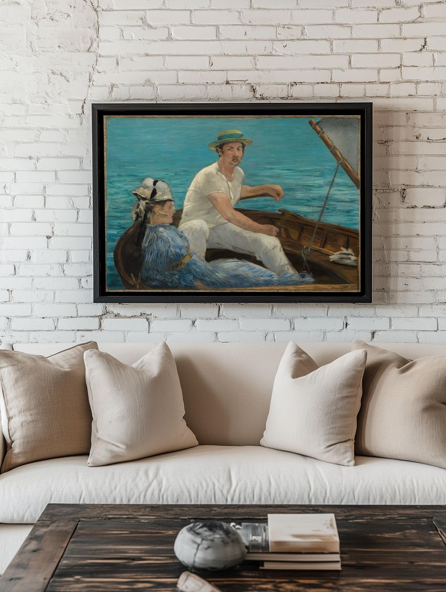 Boating by Edouard Manet — Art Print. — room view 1