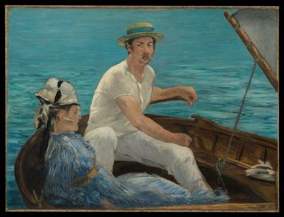 Boating by Edouard Manet — Art Print.