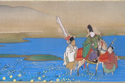 Six Jewel Rivers by Sakai Ōho — Art Print.
