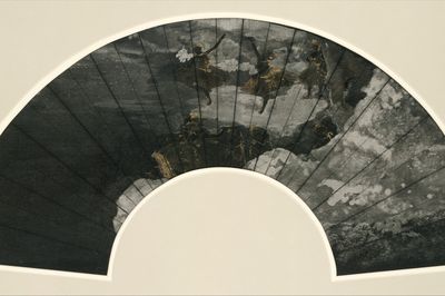 Fan Mount: The Ballet by Edgar Degas — Art Print.