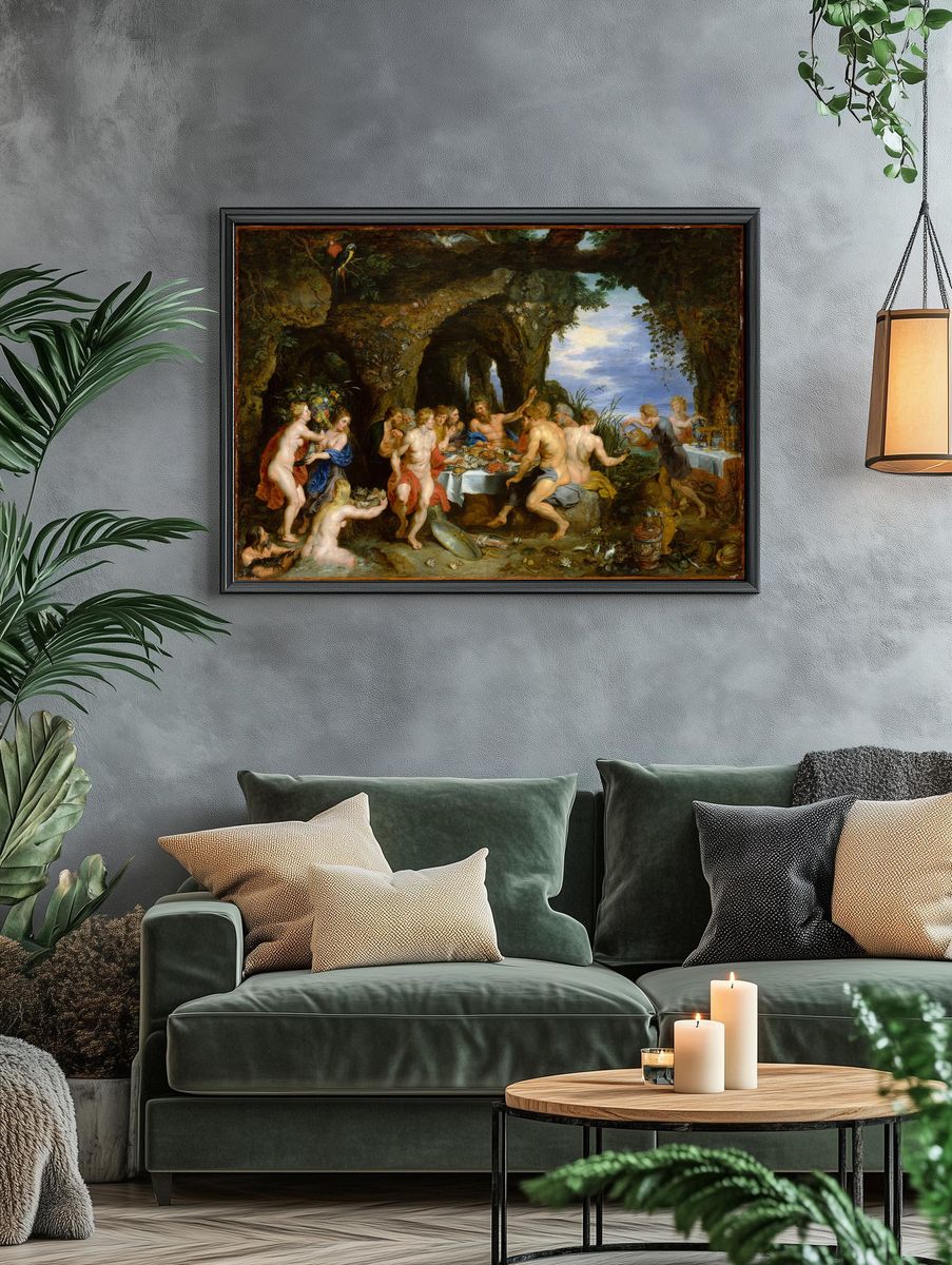 The Feast of Acheloüs by Peter Paul Rubens — Art Print. — room view 4