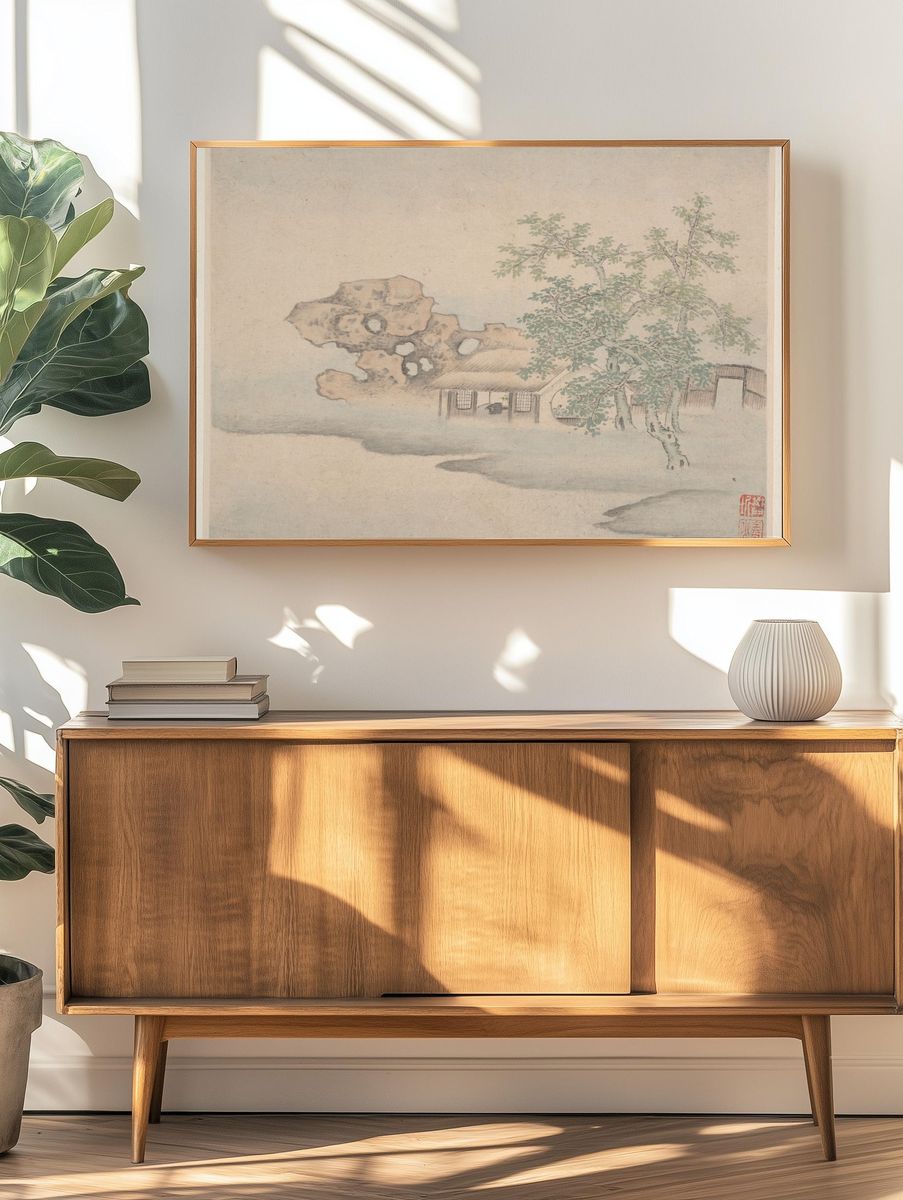 Landscapes by Fan Qi — Art Print. — room view 3