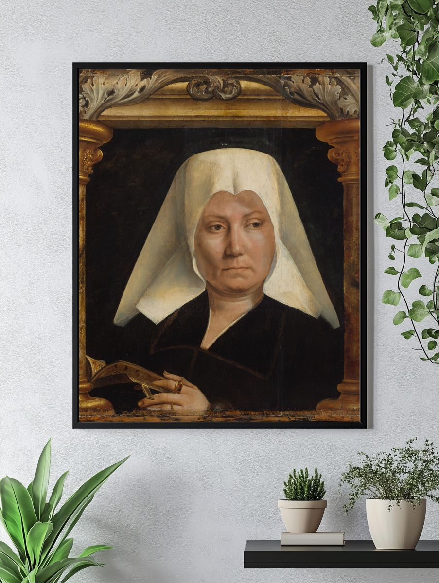 Portrait of a Woman by Quinten Massys — Art Print. — room view 4