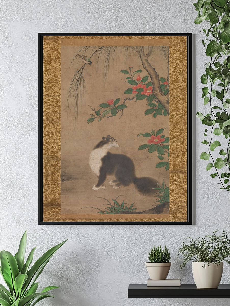 Musk Cat by Uto Gyoshi — Art Print. — room view 4