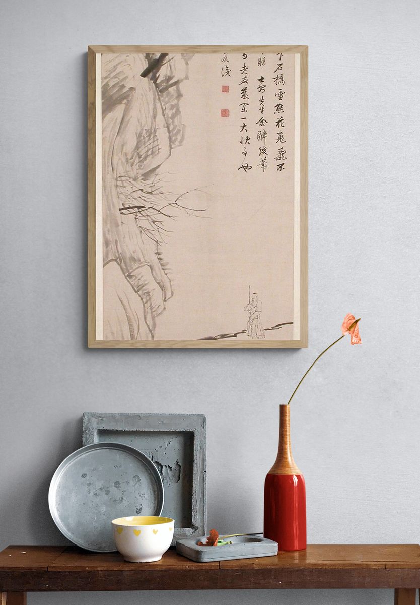 The Stone Bridge by Zhang Feng — Art Print. — room view 3