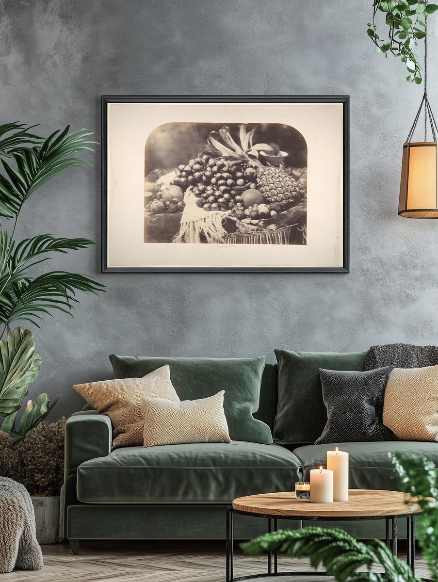 [Still Life with Fruit] by Roger Fenton — Art Print. — room view 4