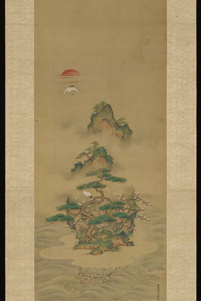 Mount Penglai with Eight Views of Xiao and Xiang by Kano Tansui Moritsune — Art Print.