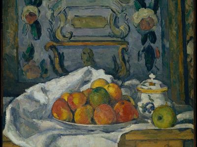 Dish of Apples by Paul Cézanne — Art Print.