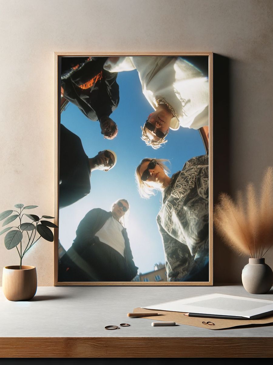 Urban Crew Street Photography Poster. — room view 2