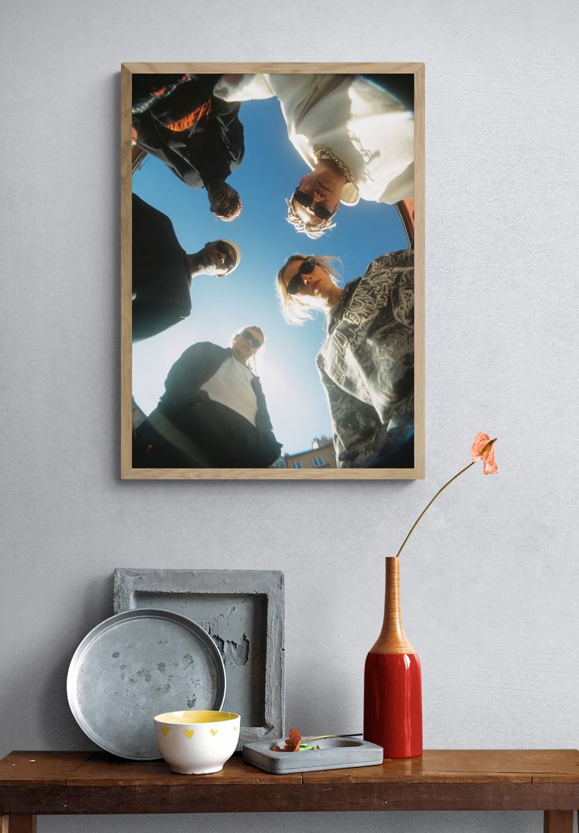 Urban Crew Street Photography Poster. — room view 3