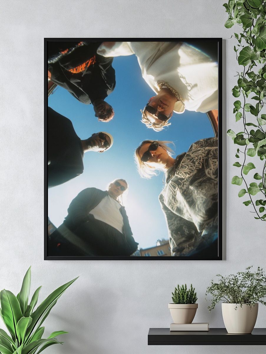 Urban Crew Street Photography Poster. — room view 4