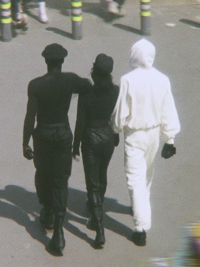 Street Walkers Photography Poster.