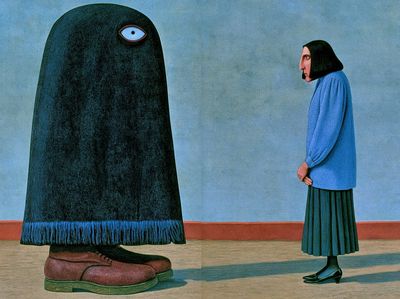 Surreal Encounter Fine-Art Poster.