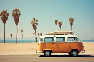 Vintage Surf Van — Retro Print