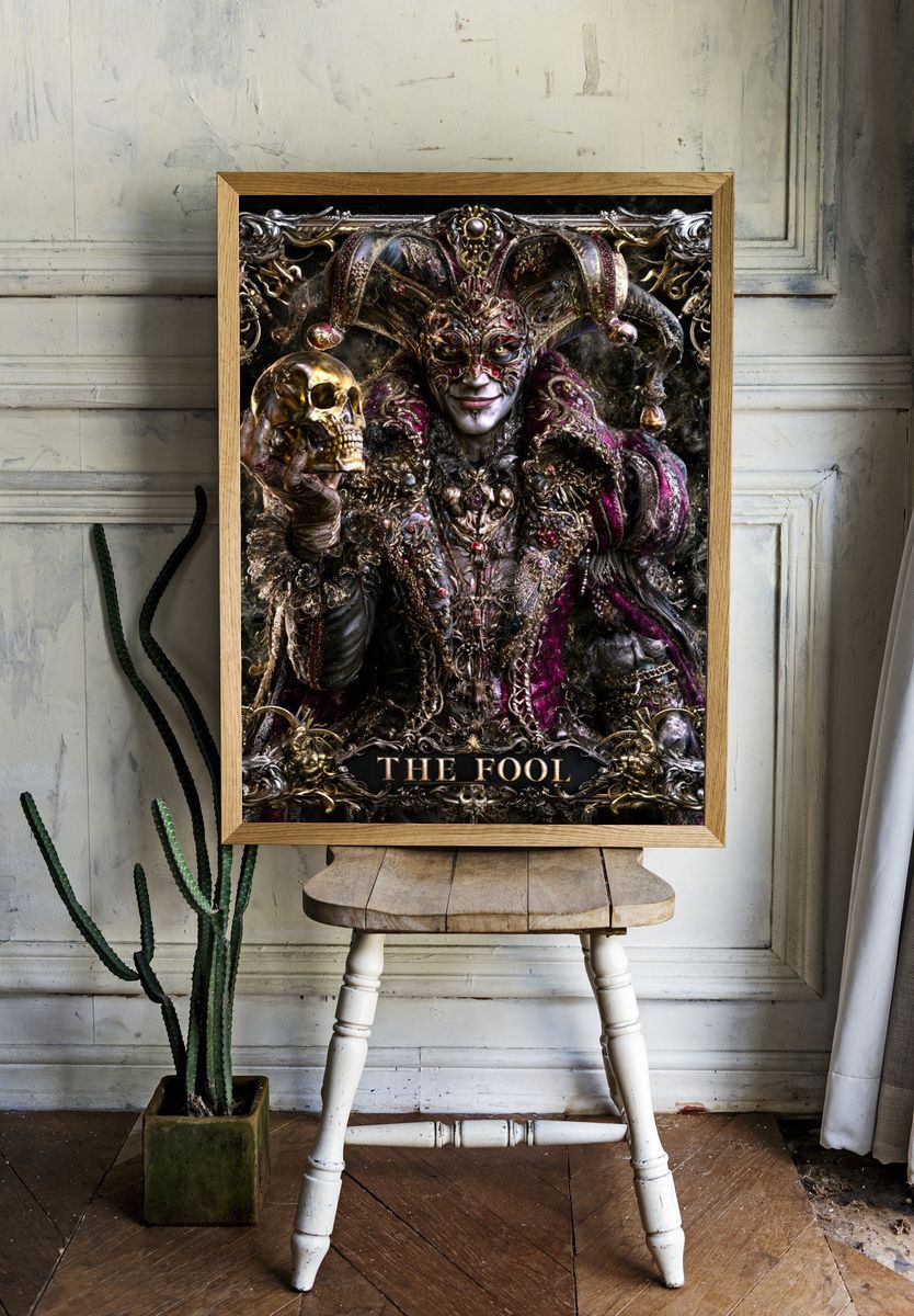 The Fool Tarot Poster. — room view 1