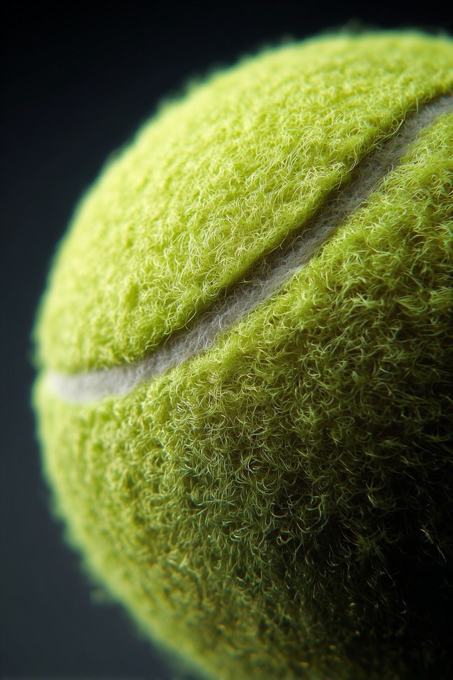 Tennis Ball Close-Up Poster. poster — sport art