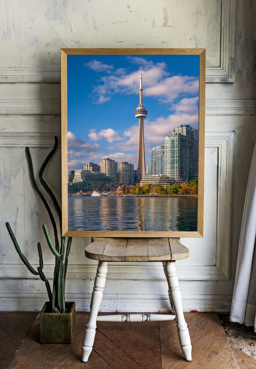 Toronto CN Tower — Photography Print. — room view 1