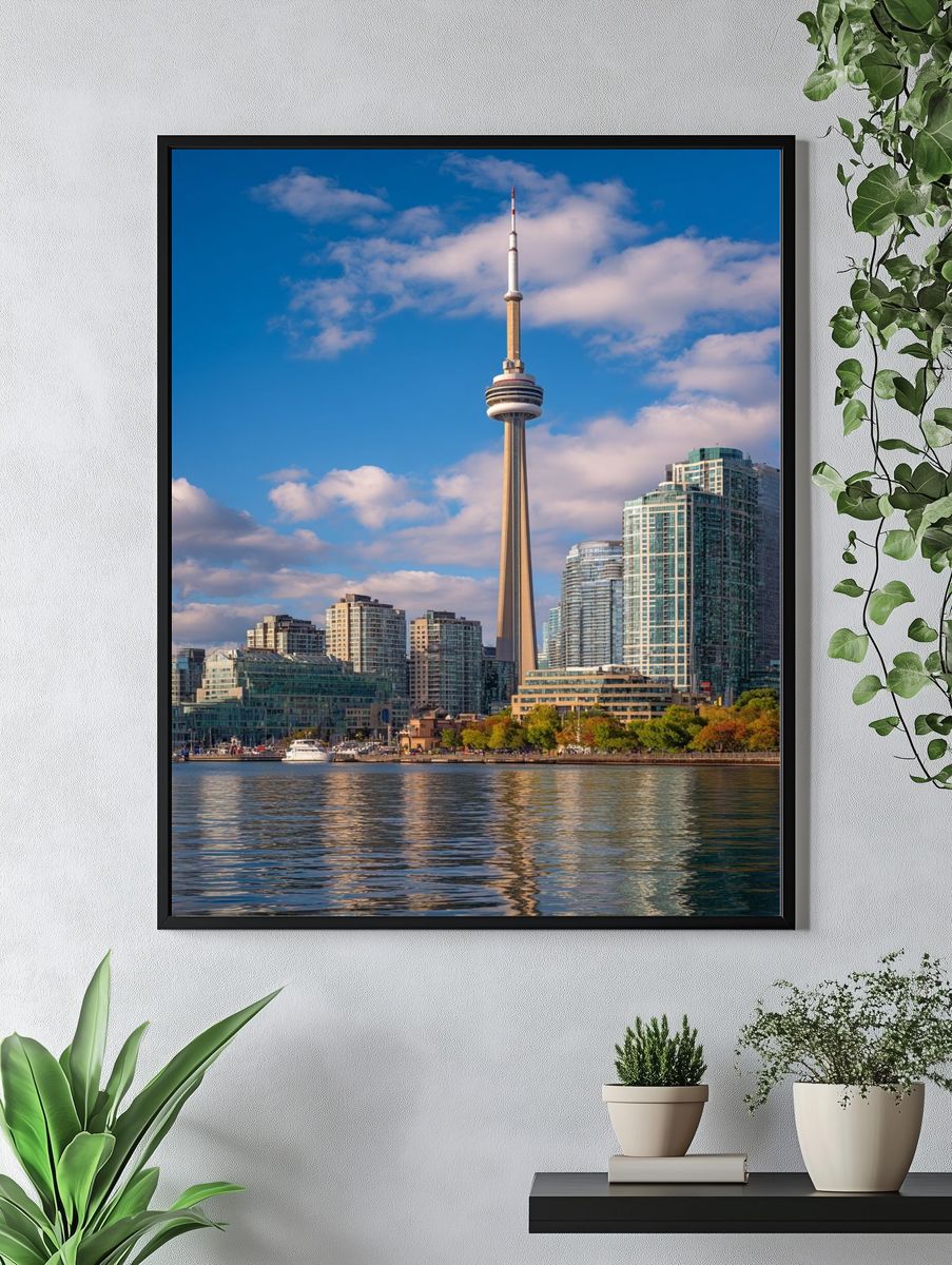 Toronto CN Tower — Photography Print. — room view 4