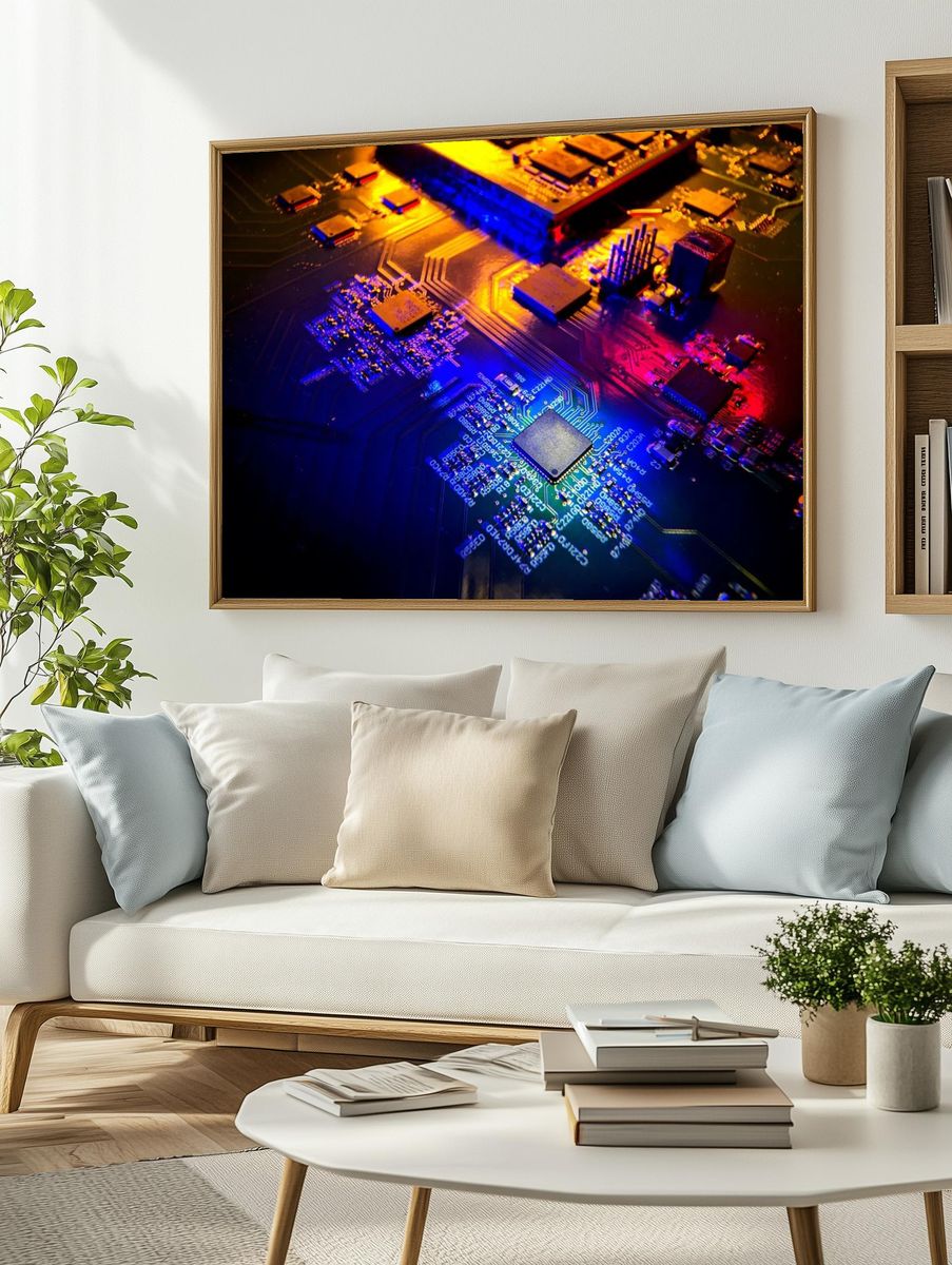 Low-level radio-frequency controller for magnetron. — room view 2
