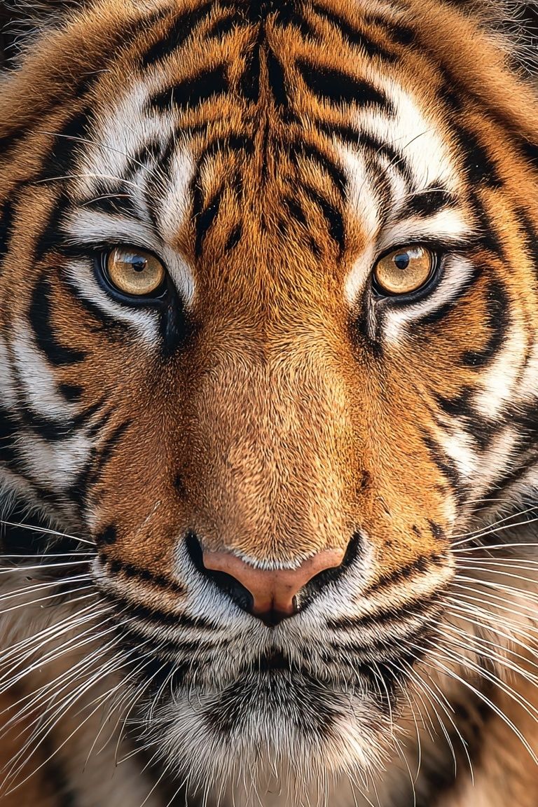 Tiger Portrait Photography Poster. poster — photography art
