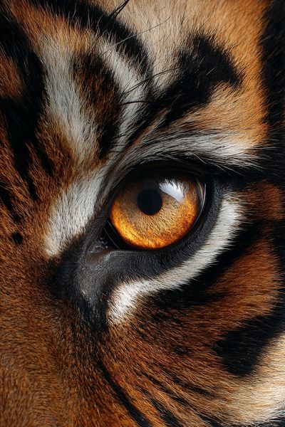 Tiger Eye Photography Poster.