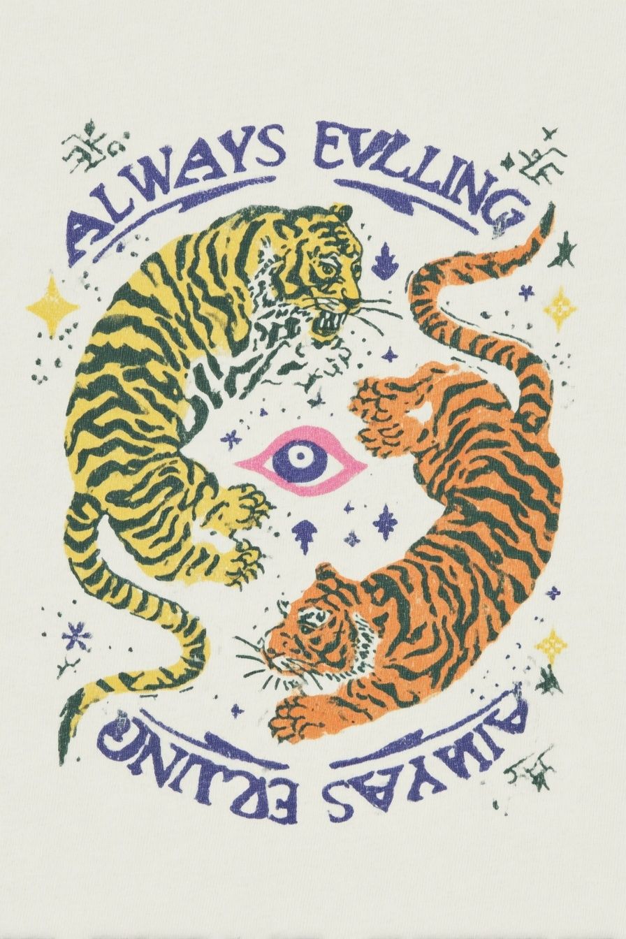 Always Evolving — Tiger Illustration Print. poster detail