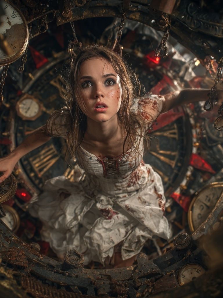 Timekeeper's Dilemma — Fine Art Print. poster — fine-art art