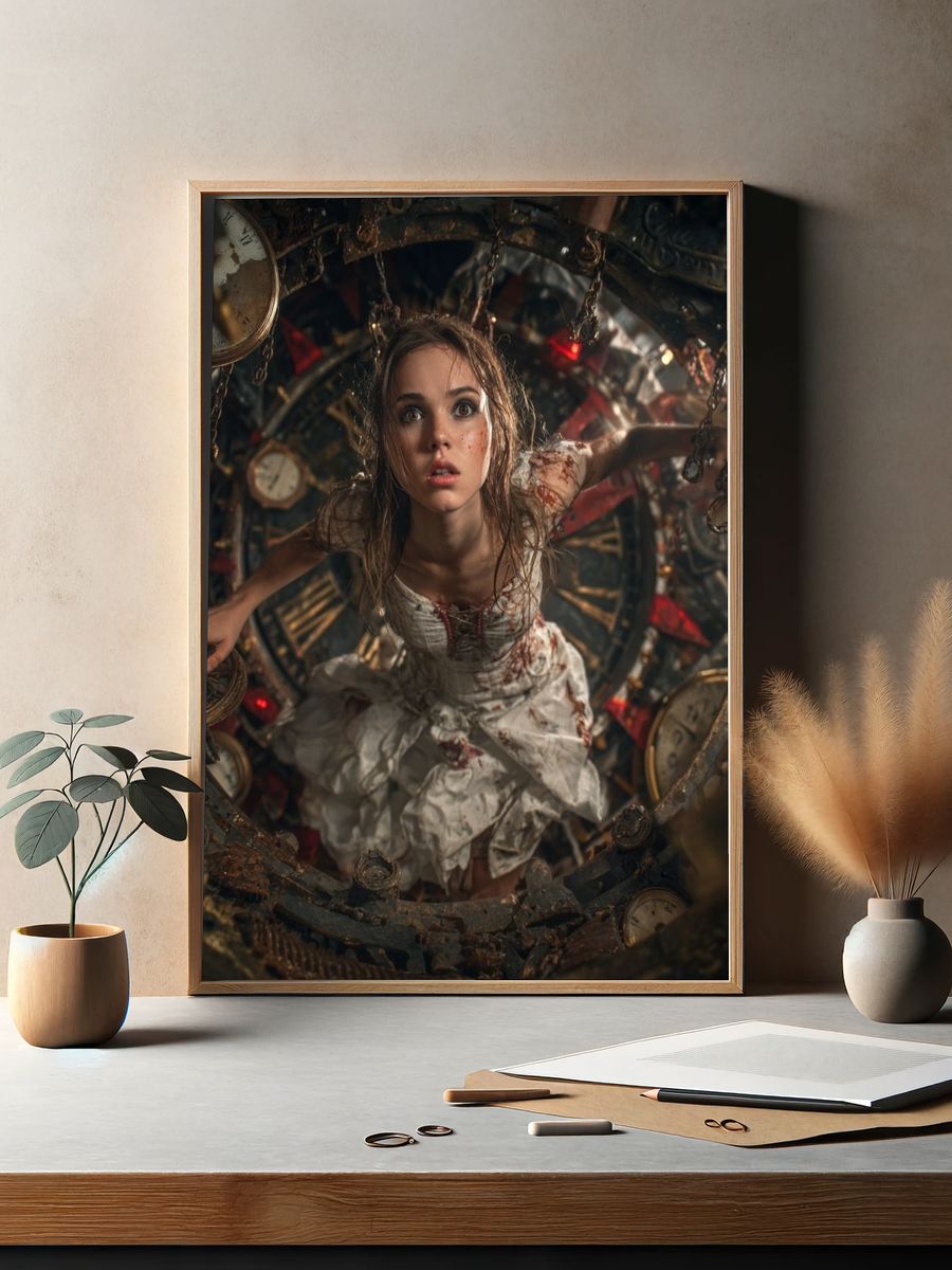 Timekeeper's Dilemma — Fine Art Print. — room view 2