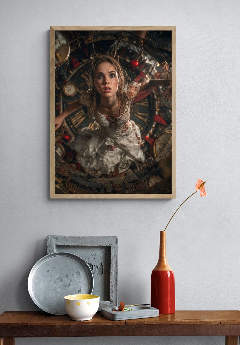 Timekeeper's Dilemma — Fine Art Print. — room view 3