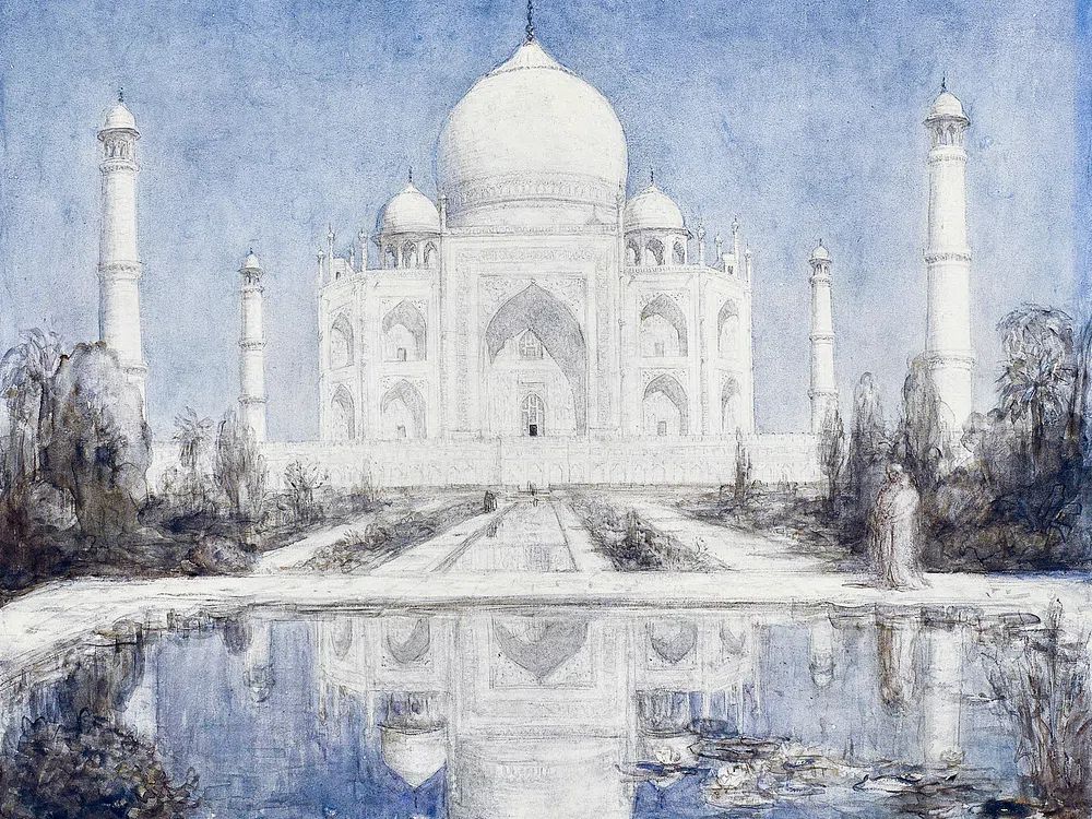 Taj Mahal — Fine Art Print. poster detail