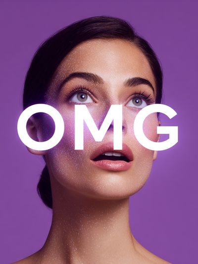 OMG Typography Poster