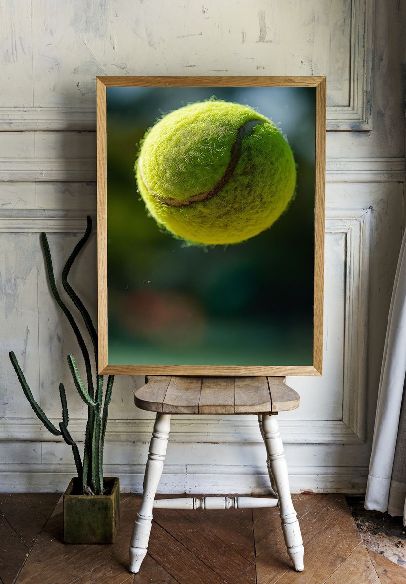 Tennis Ball — Sports Photography Print room preview