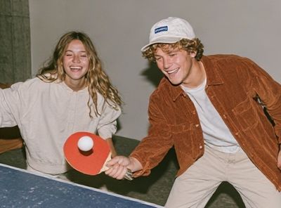 Table Tennis Friends Photography Poster. poster print