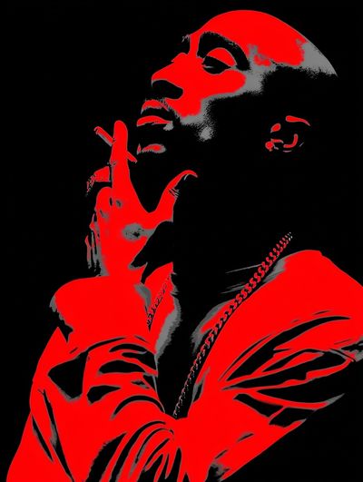 Tupac Shakur — Pop Art Print.