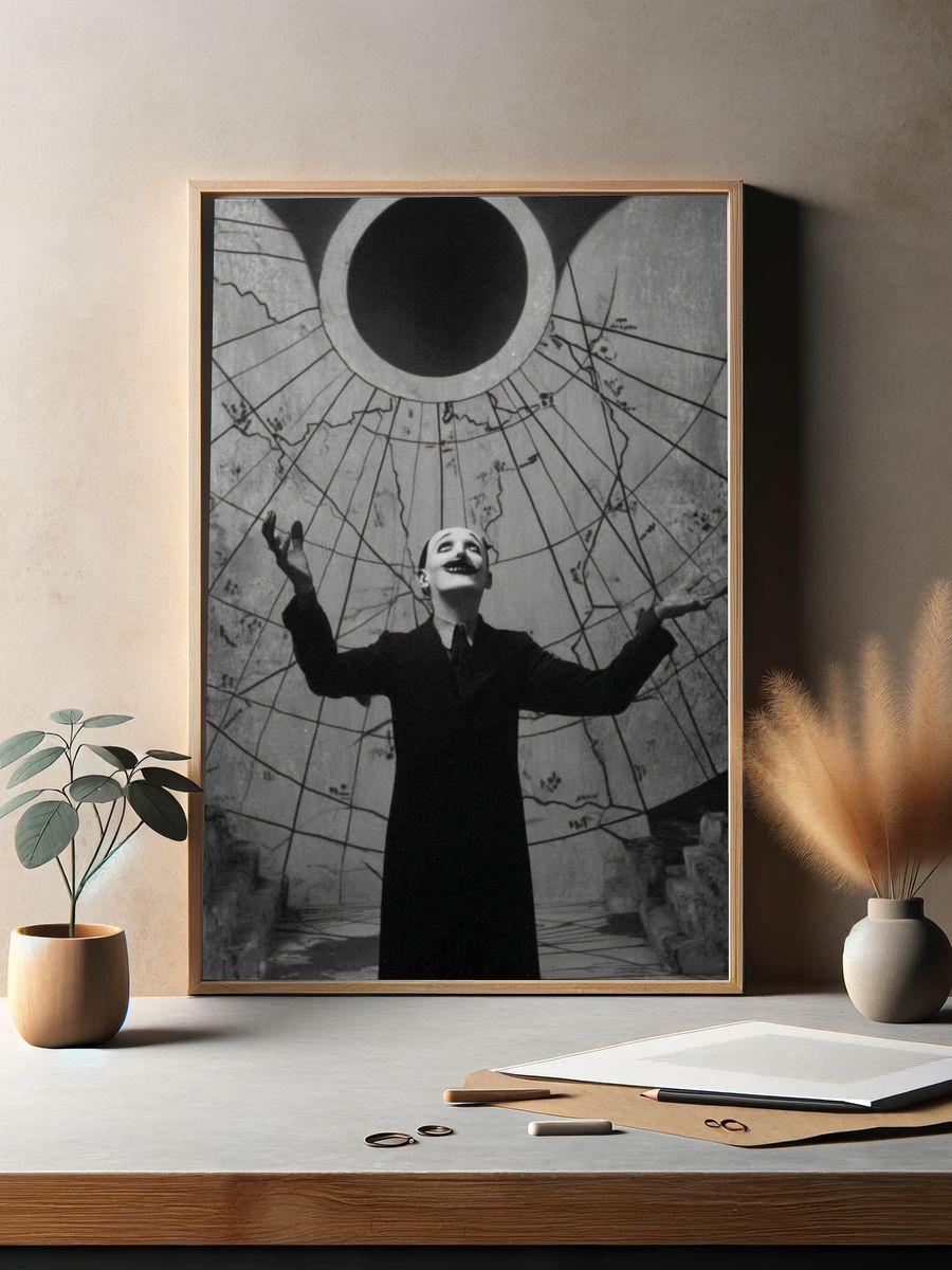 Theatrical Performer — Vintage Print. — room view 2