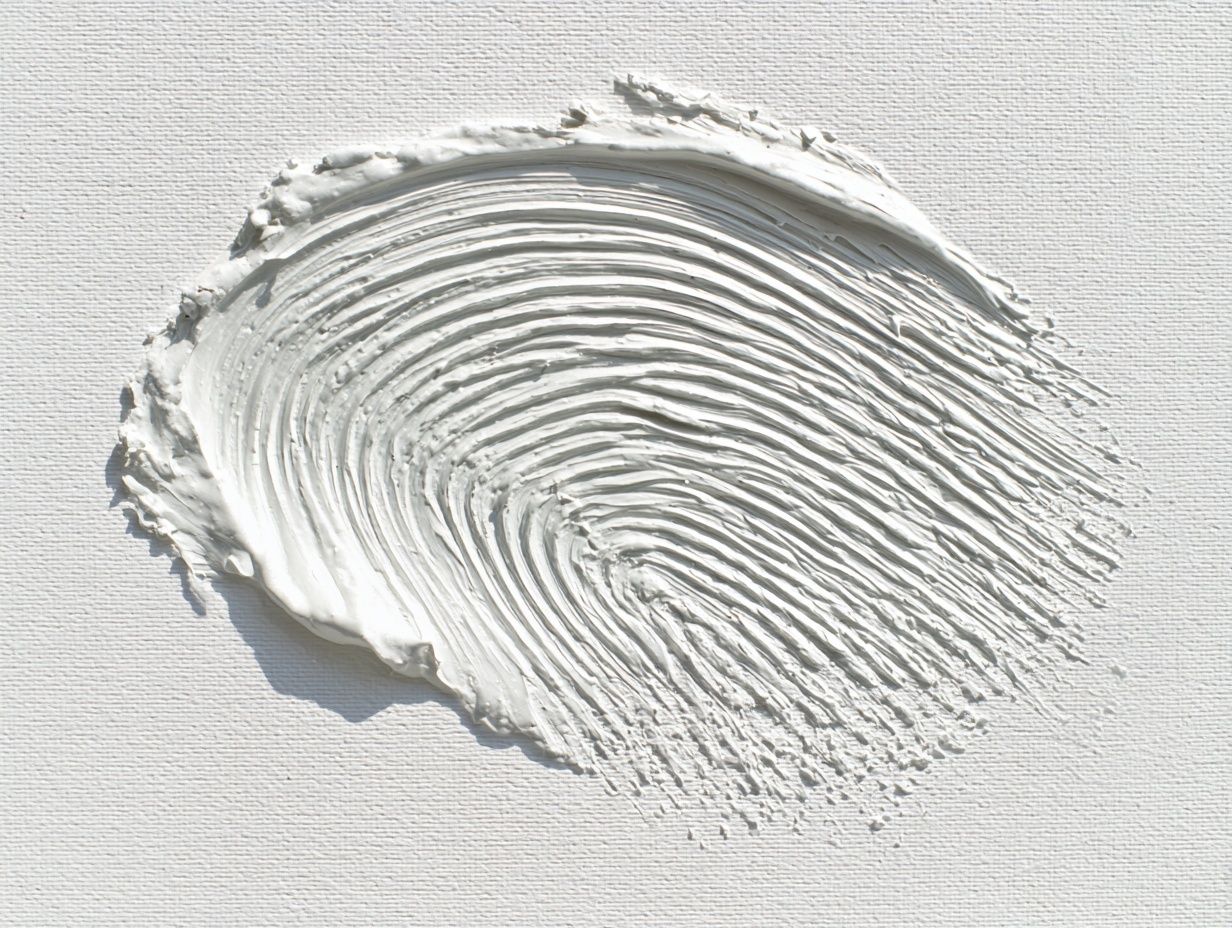 Textured White Abstract Poster. poster — abstract art