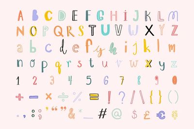 They Them Gothic Typography Poster.