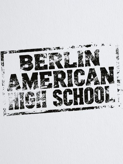 Berlin American High School Typography Poster.