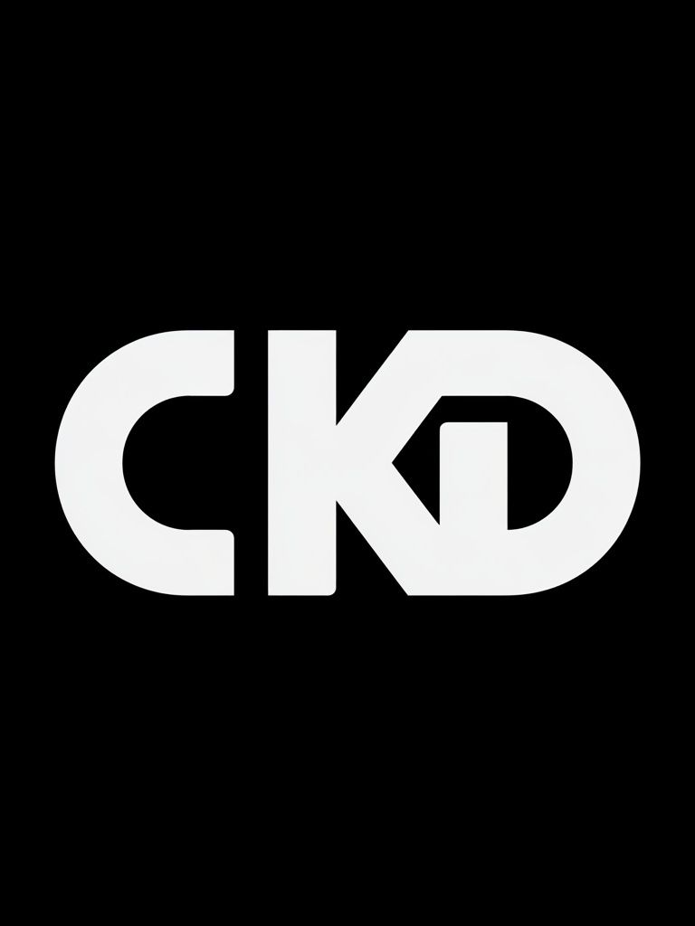 CKD Typography Poster. poster — typography art